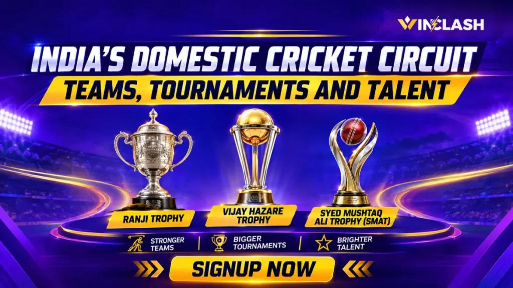 India’s Domestic Cricket Circuit Teams, Tournaments and Talent