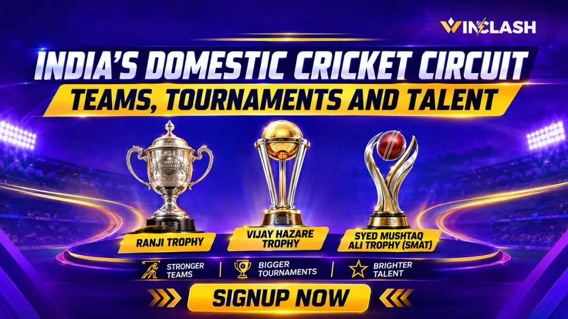 India’s Domestic Cricket Circuit Teams, Tournaments and Talent